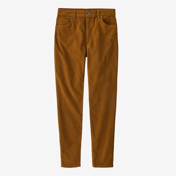 PATAGONIA Everyday Fitted Organic Cotton Corduroy Pants in bence brow - Picture 3 of 14